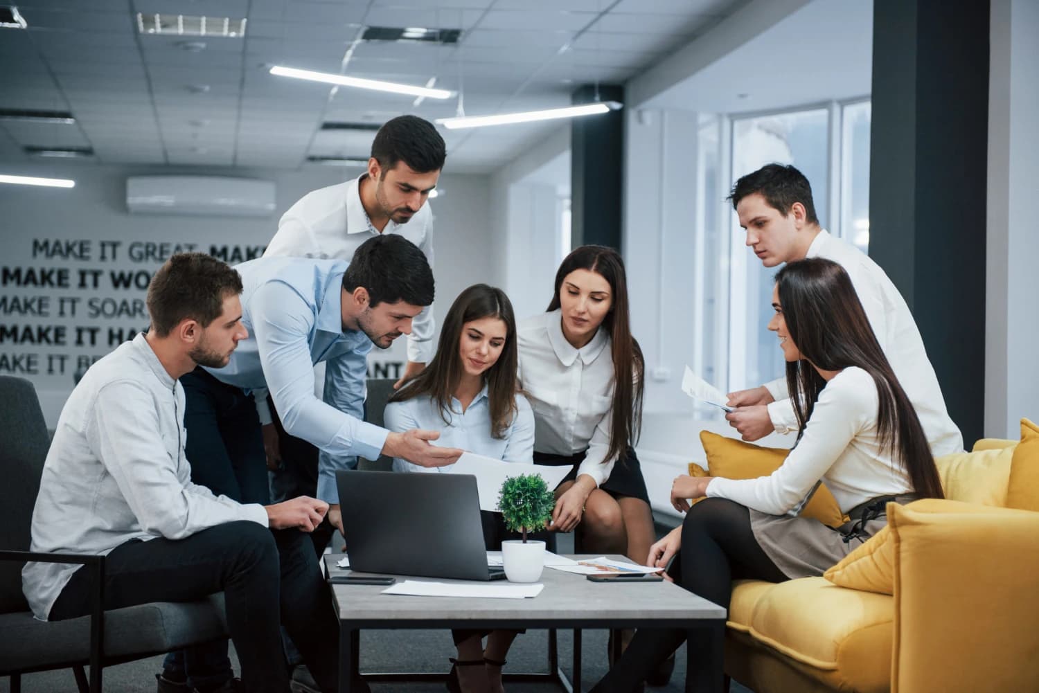 Tvareet team collaborating with clients