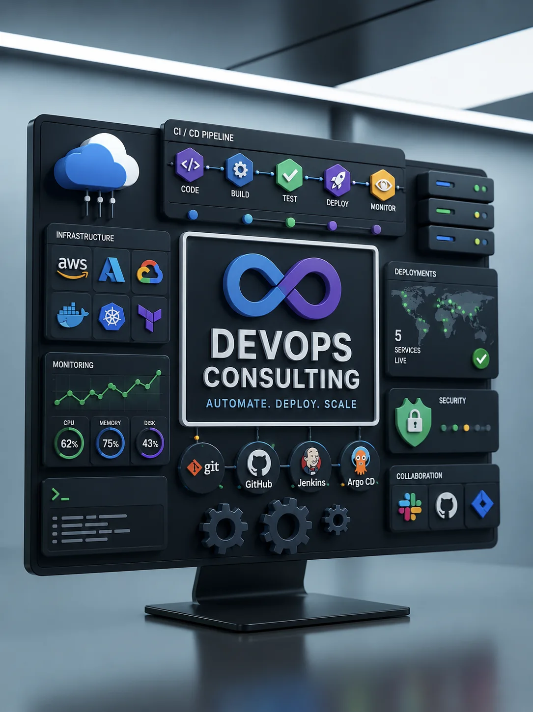 DevOps and engineering workflow supported by Tvareet