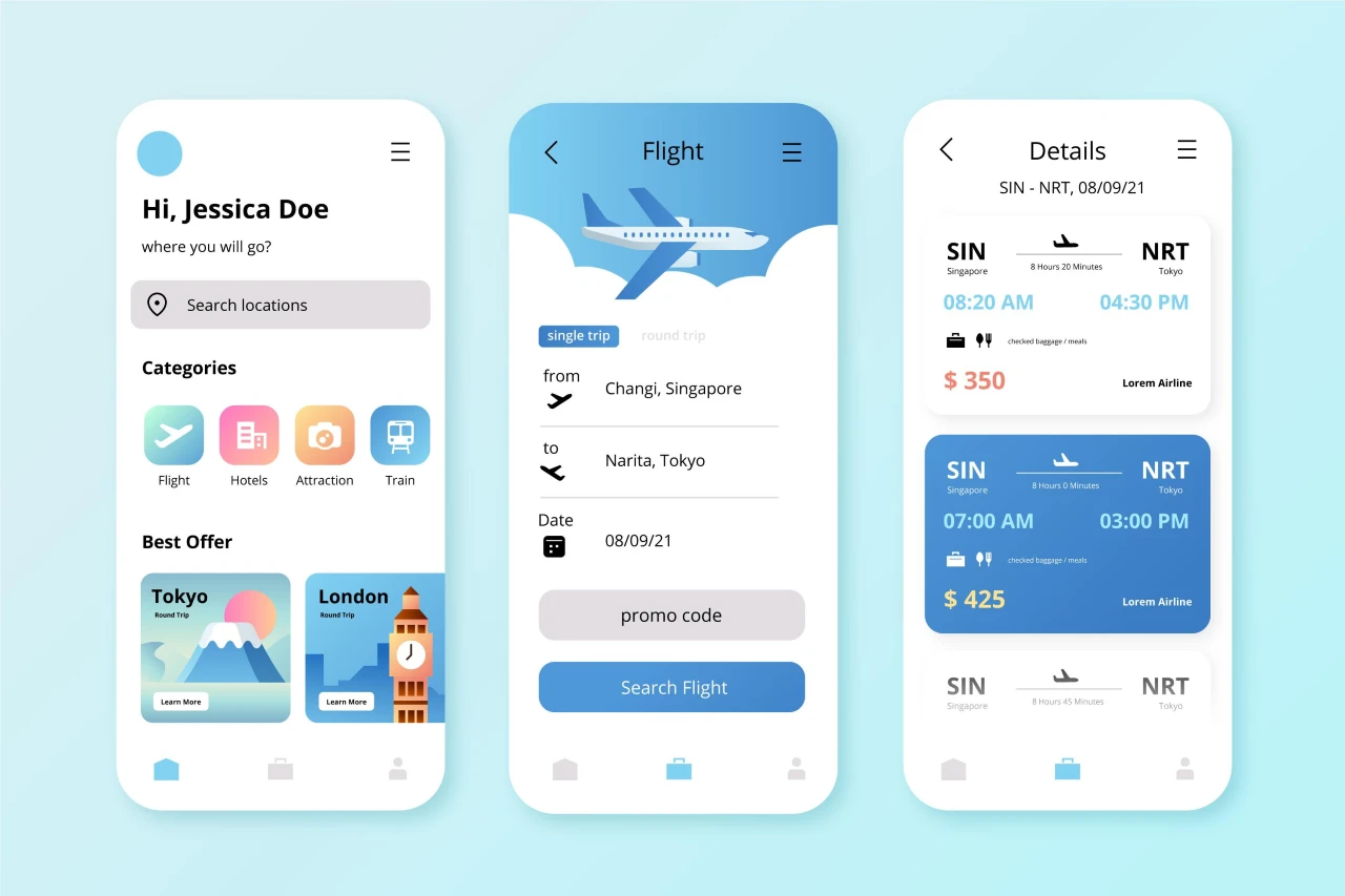 Travel apps and booking tools that power modern OTA platforms