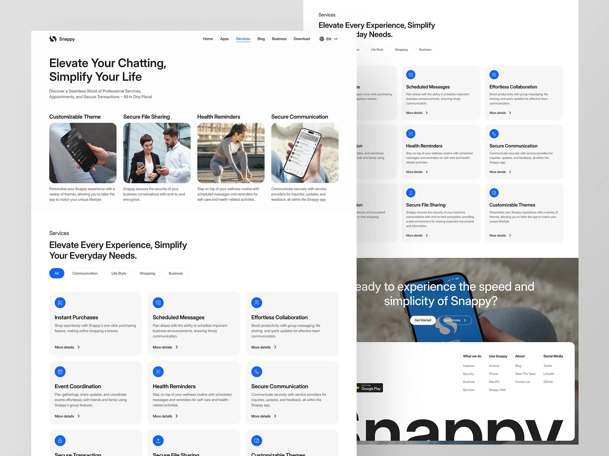 Web design work by Tvareet that brings brands to life